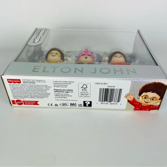 Fisher Price Little People Collector Elton John Special Edition Figure Set - Picture 6 of 6